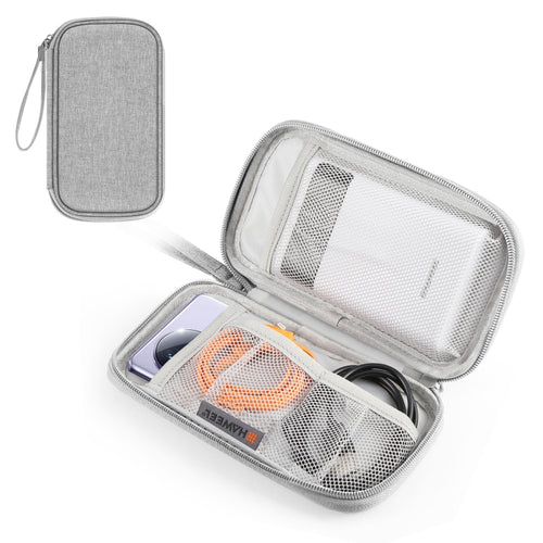 HAWEEL Electronic Organizer Storage Bag สำหรับโทรศัพท์มือถือ พาวเวอร์แบงค์ สายเคเบิ้ล เมาส์ หูฟัง, Digital Organizer