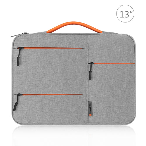 HAWEEL 13.0 นิ้วเคสซิปกระเป๋าเอกสารกระเป๋าถือแล็ปท็อปสำหรับ MacBook, Samsung, Lenovo Thinkpad, Sony, DELL Alienware, CHUWI, ASUS, HP, แล็ปท็อป 13 นิ้ว -13.5 นิ้ว, 13.0-13.5 inch