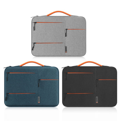 HAWEEL 13.0 นิ้วเคสซิปกระเป๋าเอกสารกระเป๋าถือแล็ปท็อปสำหรับ MacBook, Samsung, Lenovo Thinkpad, Sony, DELL Alienware, CHUWI, ASUS, HP, แล็ปท็อป 13 นิ้ว -13.5 นิ้ว, 13.0-13.5 inch