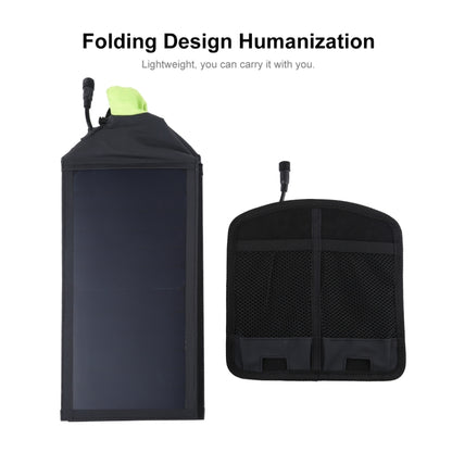 เครื่องชาร์จพลังงานแสงอาทิตย์บนร่มแบบพับได้ HAWEEL 28W พร้อมพอร์ต USB คู่สูงสุด 5V 3A รองรับโปรโตคอล QC3.0 / FCP / SCP / AFC / SFCP
