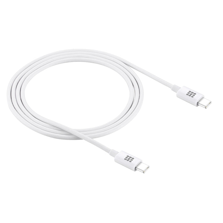 HAWEEL 25W 3A Type-C / USB-C ถึง Type-C / USB-C PD สายเคเบิลข้อมูลการชาร์จอย่างรวดเร็ว ความยาว: 1 ม., Type-C to Type-C 1m White