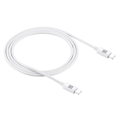 HAWEEL 25W 3A Type-C / USB-C ถึง Type-C / USB-C PD สายเคเบิลข้อมูลการชาร์จอย่างรวดเร็ว ความยาว: 1 ม., Type-C to Type-C 1m White