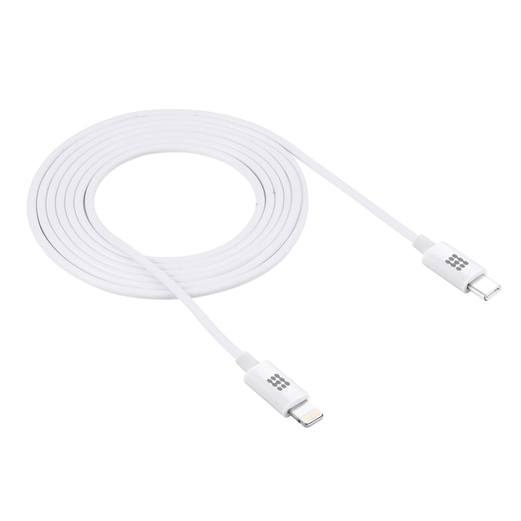 HAWEEL 25W 3A USB-C / Type-C ถึง 8 Pin PD สายชาร์จเร็วสำหรับ iPhone, iPad, ความยาวสายเคเบิล: 2 ม., Type-C to 8 Pin 2m
