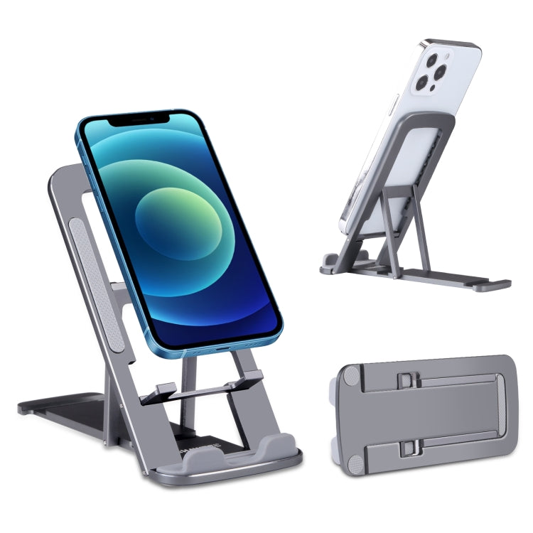 HAWEEL ที่วางเดสก์ท็อปอลูมิเนียมอัลลอยด์แบบพับได้แบบปรับได้ HAWEEL, Aluminum Alloy
