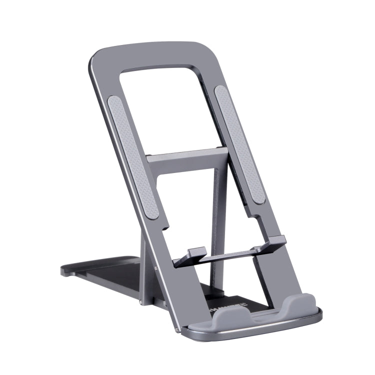 HAWEEL ที่วางเดสก์ท็อปอลูมิเนียมอัลลอยด์แบบพับได้แบบปรับได้ HAWEEL, Aluminum Alloy