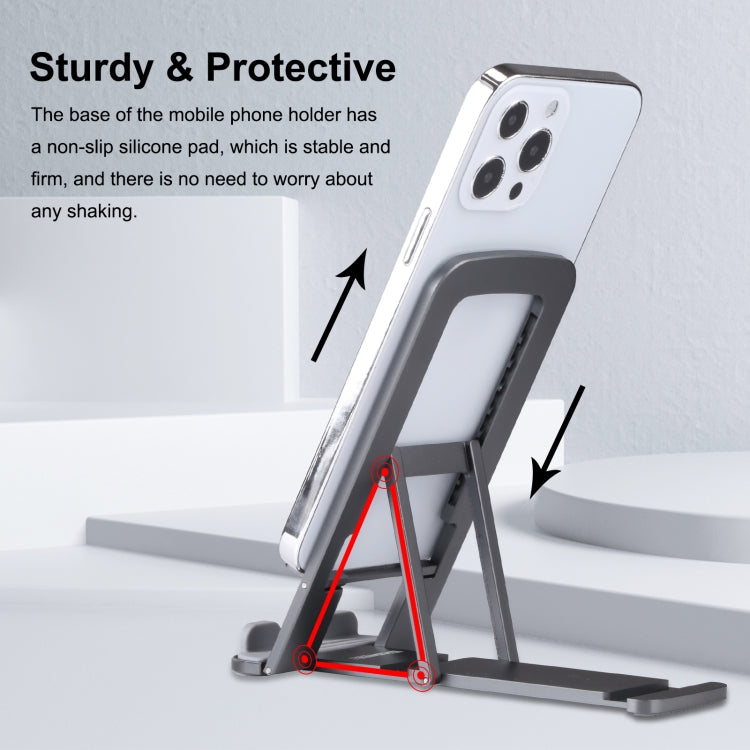 HAWEEL ที่วางเดสก์ท็อปอลูมิเนียมอัลลอยด์แบบพับได้แบบปรับได้ HAWEEL, Aluminum Alloy