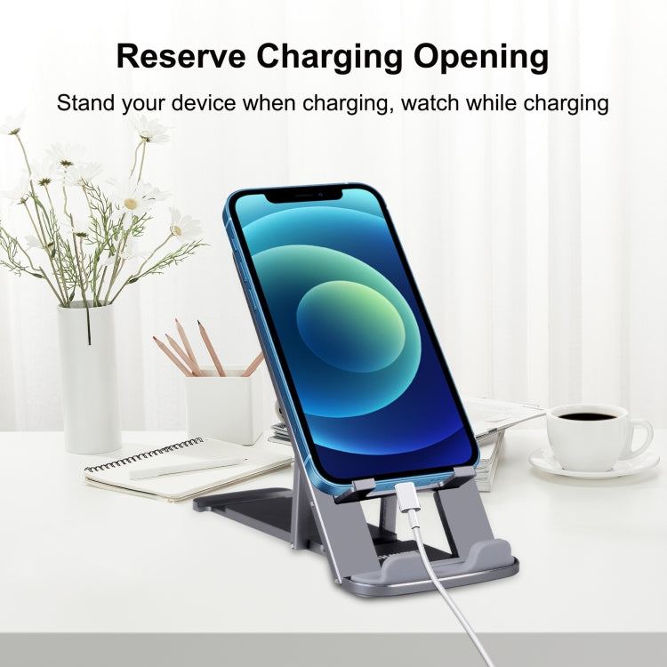 HAWEEL ที่วางเดสก์ท็อปอลูมิเนียมอัลลอยด์แบบพับได้แบบปรับได้ HAWEEL, Aluminum Alloy