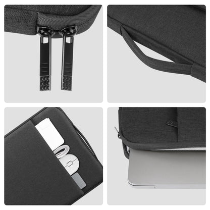HAWEEL Laptop Sleeve Case กระเป๋าเอกสารซิปพร้อมที่จับสำหรับแล็ปท็อปขนาด 12.5-13.5 นิ้ว, For 12.5-13.5 inch Laptop (with Handle)