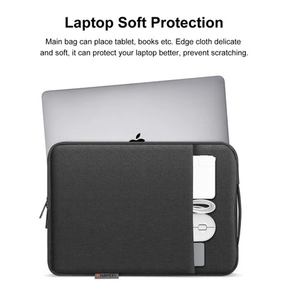 HAWEEL Laptop Sleeve Case กระเป๋าเอกสารซิปพร้อมที่จับสำหรับแล็ปท็อปขนาด 12.5-13.5 นิ้ว, For 12.5-13.5 inch Laptop (with Handle)