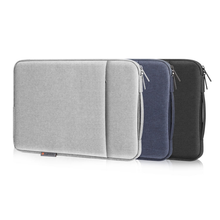 HAWEEL Laptop Sleeve Case กระเป๋าเอกสารซิปพร้อมที่จับสำหรับแล็ปท็อปขนาด 12.5-13.5 นิ้ว, For 12.5-13.5 inch Laptop (with Handle)
