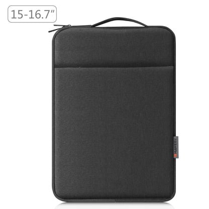 HAWEEL Laptop Sleeve Case กระเป๋าเอกสารซิปพร้อมที่จับสำหรับแล็ปท็อปขนาด 15-16.7 นิ้ว, For 15-16.7 inch Laptop (with Handle)