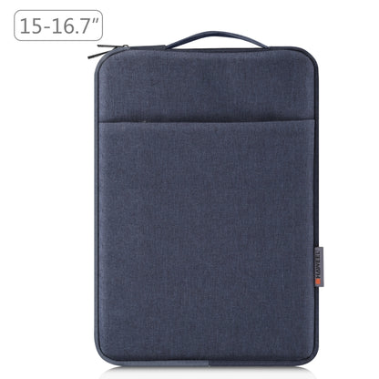 HAWEEL Laptop Sleeve Case กระเป๋าเอกสารซิปพร้อมที่จับสำหรับแล็ปท็อปขนาด 15-16.7 นิ้ว, For 15-16.7 inch Laptop (with Handle)