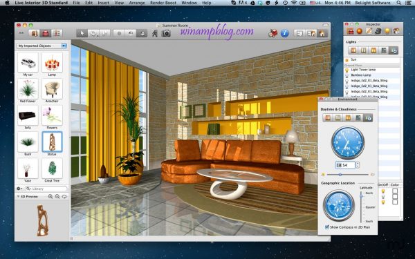 Home Design 3D 4.1.1 Final for Mac Full Version