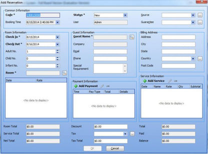 Hotel Management System Full Board v5.25 + Product Keys