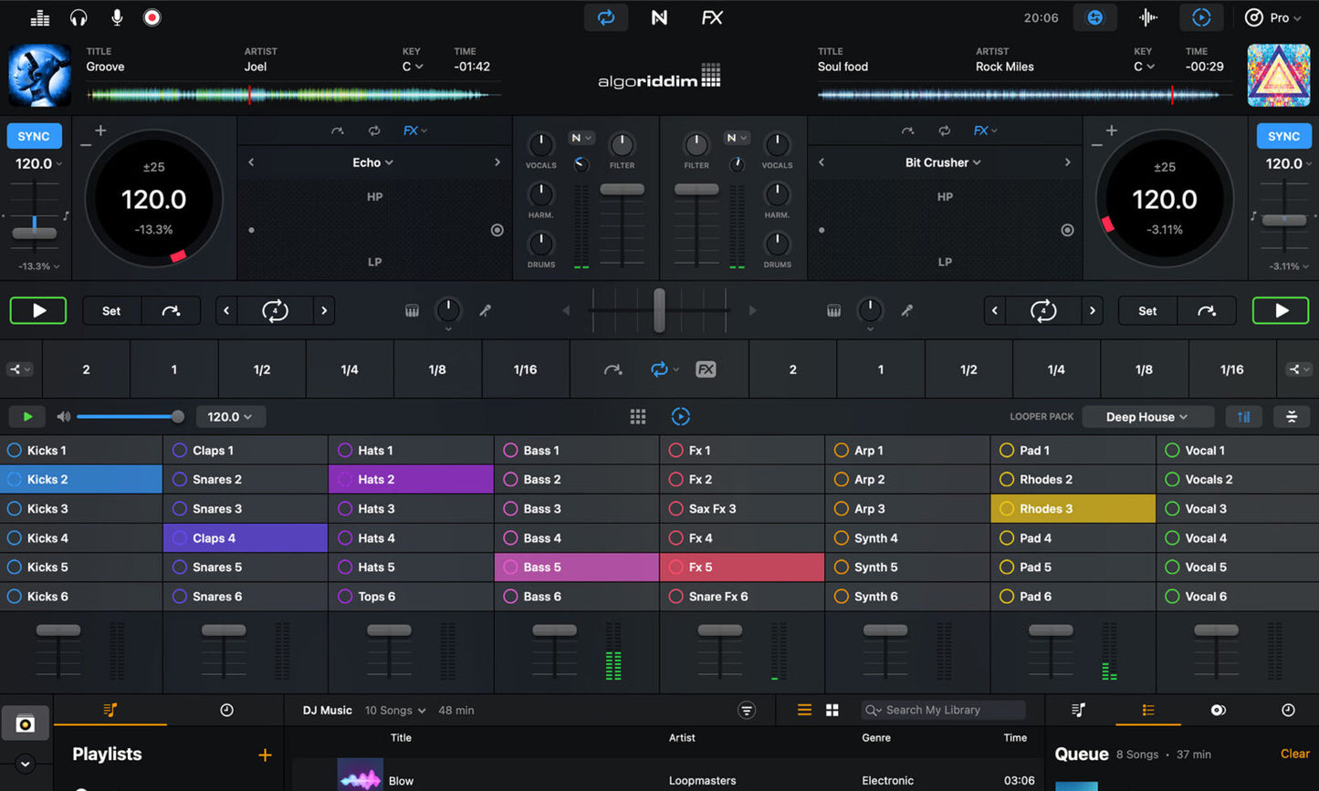 Algoriddim djay PRO AI 4.0.2 Full Version for MacOS (Updated 2022)