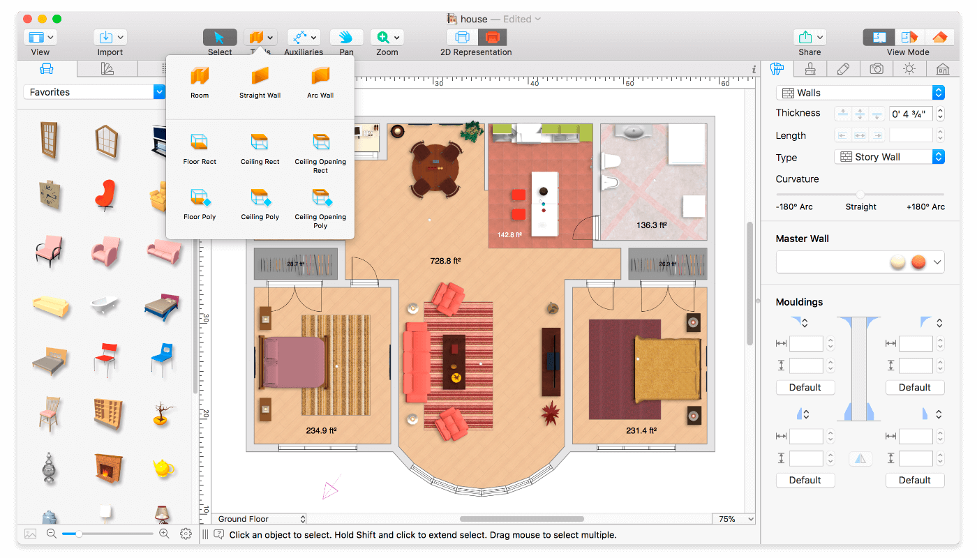Live Home 3D Pro Edition v4.4.1 Full Version MacOS (Updated 2022)