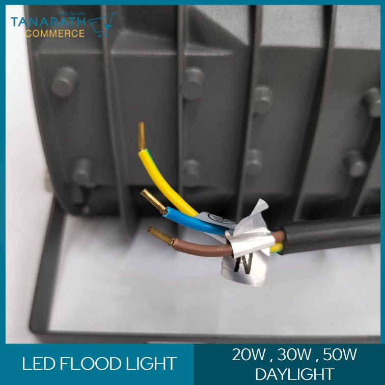 LeKise LED FLOOD LIGHT 20W 30W 50W - VALUE FLOOD แสง DAYLIGHT (20 วัตต์)