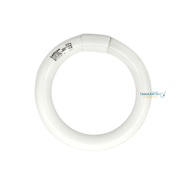 หลอดนีออน T9 22W แสงสีขาว เส้นผ่านศูนย์กลาง 8 นิ้ว ยี่ห้อ LeKise (เลคิเซ่)