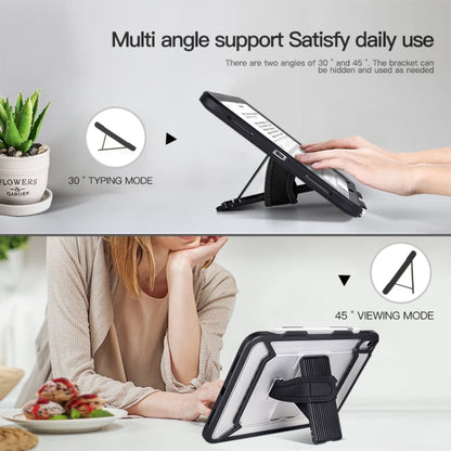 สำหรับ iPad 10th Gen 10.9 2022 360 เคสแท็บเล็ตกันกระแทกแบบเต็มตัวพร้อมที่จับและที่วางและช่องเสียบปากกา