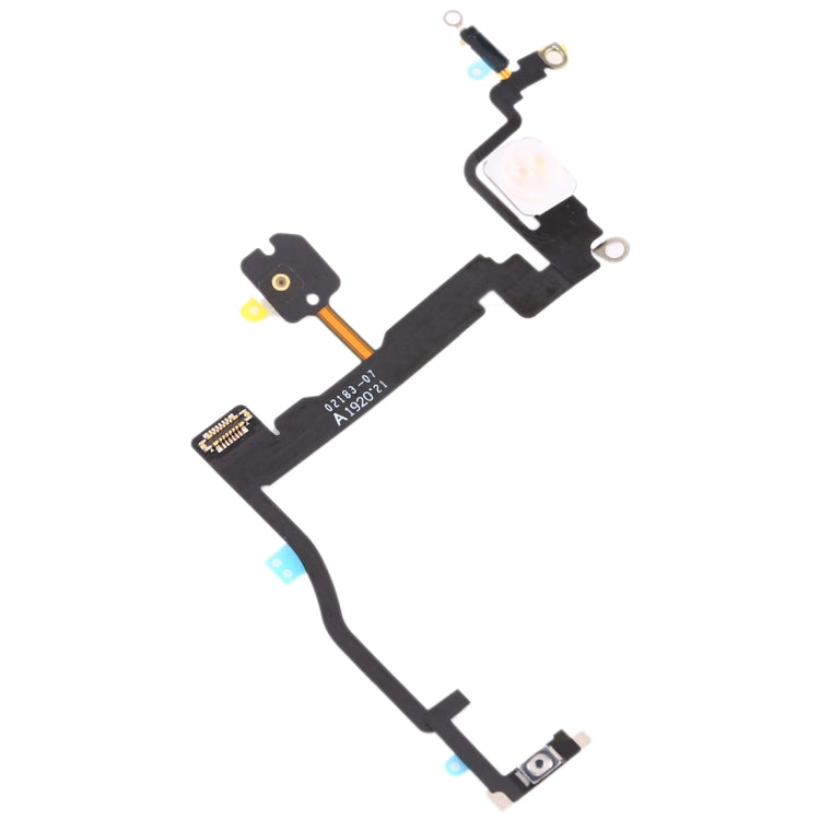 ปุ่มเปิดปิดและสายดิ้นไฟฉายและสายดิ้นไมโครโฟนสำหรับ iPhone 11 Pro, For iPhone 11 Pro