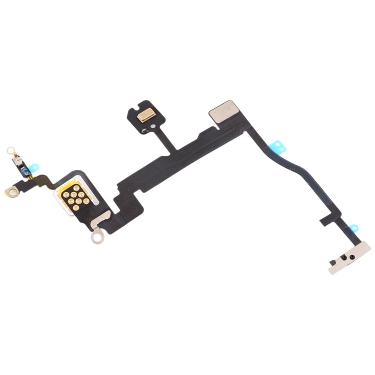 ปุ่มเปิดปิดและสายดิ้นไฟฉายและสายดิ้นไมโครโฟนสำหรับ iPhone 11 Pro, For iPhone 11 Pro