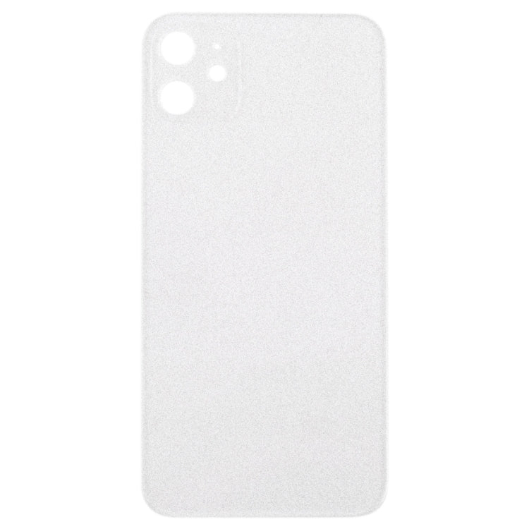 ฝาครอบด้านหลังแบตเตอรี่กระจกฝ้าโปร่งใสสำหรับ iPhone 11, For iPhone 11
