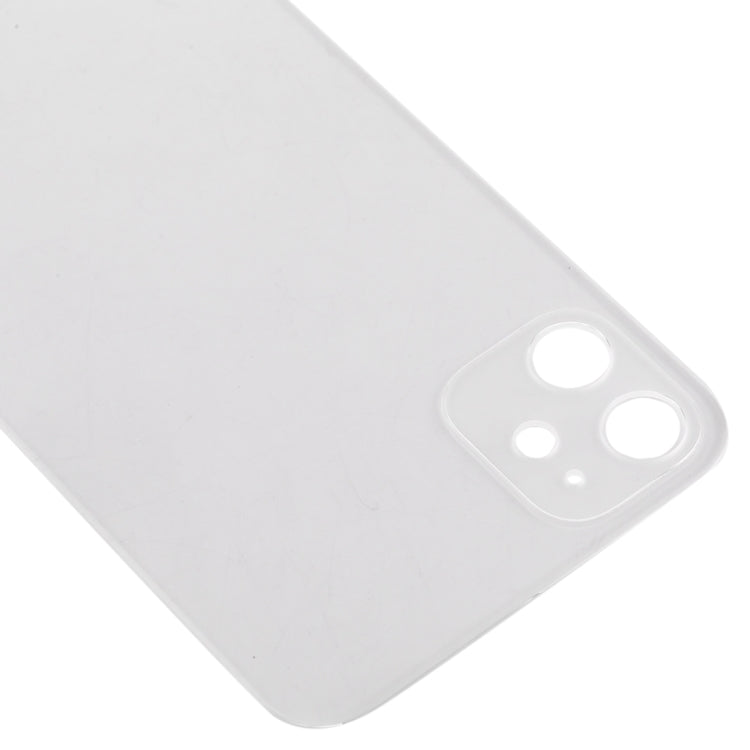 ฝาครอบด้านหลังแบตเตอรี่กระจกฝ้าโปร่งใสสำหรับ iPhone 11, For iPhone 11