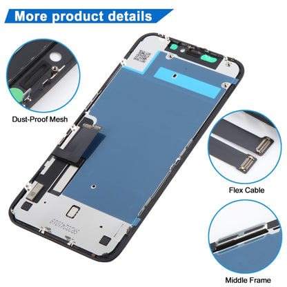 incell หน้าจอ LCD วัสดุ TFT และชุดประกอบ Digitizer สำหรับ iPhone 11, For iPhone 11(JK inell)