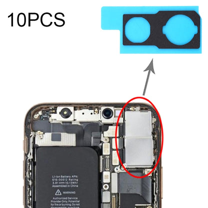 10 ชิ้นกลับกล้องแผ่นโฟมฟองน้ำกันฝุ่นสำหรับ iPhone 11, For iPhone 11