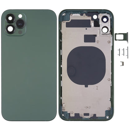ฝาครอบด้านหลังกรอบฝ้าพร้อมรูปลักษณ์เลียนแบบ iP13 Pro สำหรับ iPhone 11, for iPhone 11(Frosted Frame,Green)