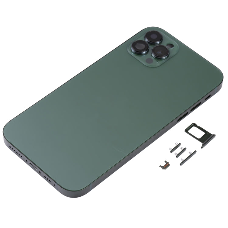 ฝาครอบด้านหลังกรอบฝ้าพร้อมรูปลักษณ์เลียนแบบ iP13 Pro สำหรับ iPhone 11, for iPhone 11(Frosted Frame,Green)