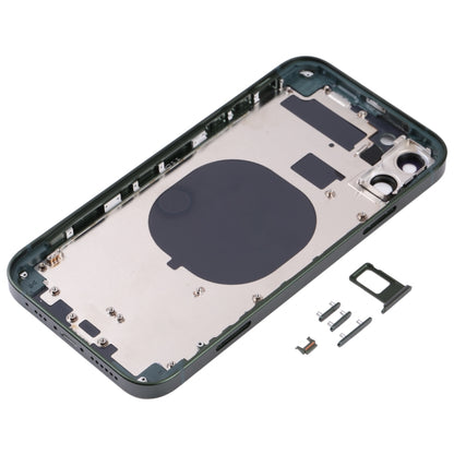 ฝาครอบด้านหลังกรอบฝ้าพร้อมรูปลักษณ์เลียนแบบ iP13 Pro สำหรับ iPhone 11, for iPhone 11(Frosted Frame,Green)