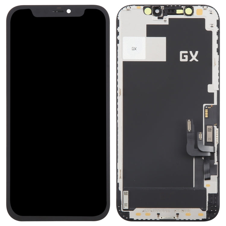 หน้าจอ LCD วัสดุ GX OLED และชุดประกอบ Digitizer สำหรับ iPhone 12/12 Pro, For iPhone 12 / 12 Pro (GX Hard OLED)