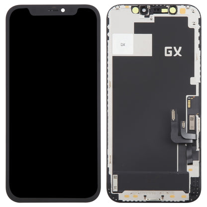 หน้าจอ LCD วัสดุ GX OLED และชุดประกอบ Digitizer สำหรับ iPhone 12/12 Pro, For iPhone 12 / 12 Pro (GX Hard OLED)