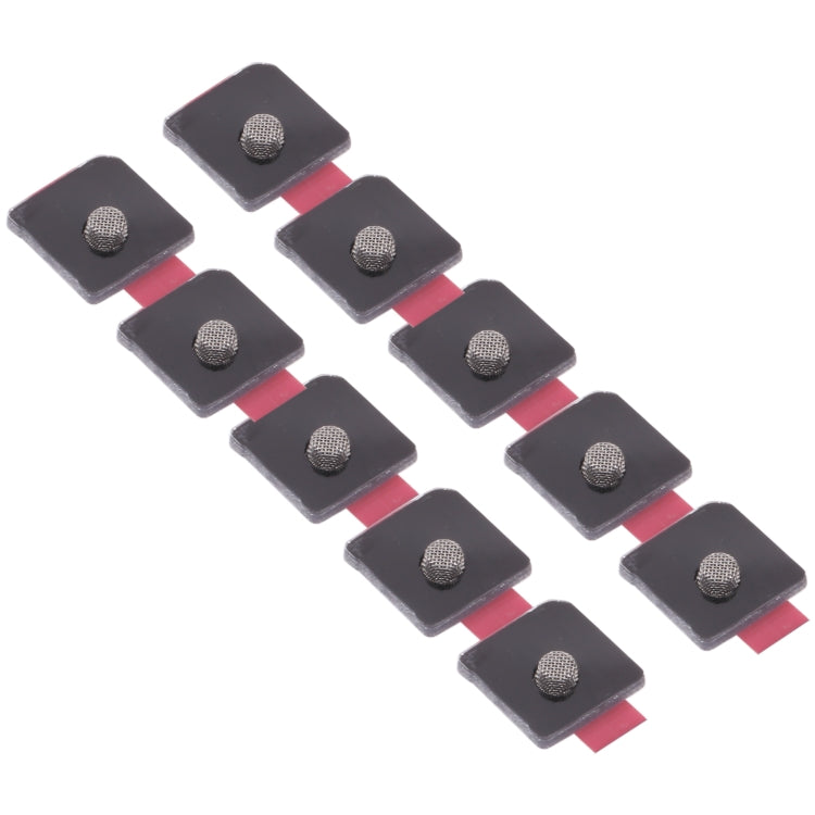 10 ชิ้นไมโครโฟนกันฝุ่นตาข่ายสำหรับ iPhone 12/12 Pro, For iPhone 12 / 12 Pro