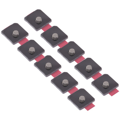 10 ชิ้นไมโครโฟนกันฝุ่นตาข่ายสำหรับ iPhone 12/12 Pro, For iPhone 12 / 12 Pro