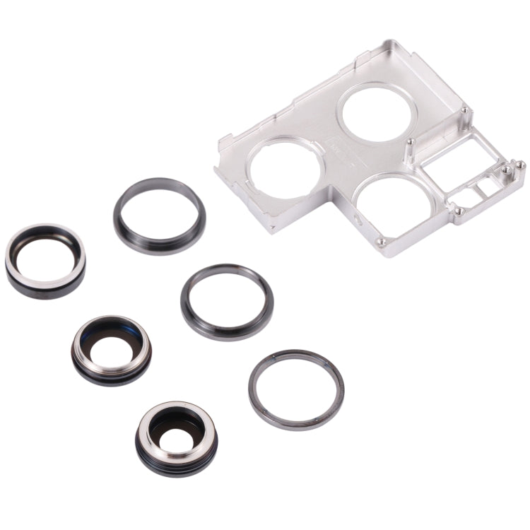 ฝาครอบเลนส์กล้องพร้อมขายึดสำหรับ iPhone 13 Pro Max (สีกราไฟท์), For iPhone 13 Pro Max