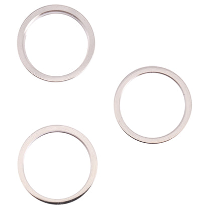 3 ชิ้นเลนส์กล้องด้านหลังโลหะนอกแหวนห่วงป้องกันสำหรับ iPhone 13 Pro, For iPhone 13 Pro
