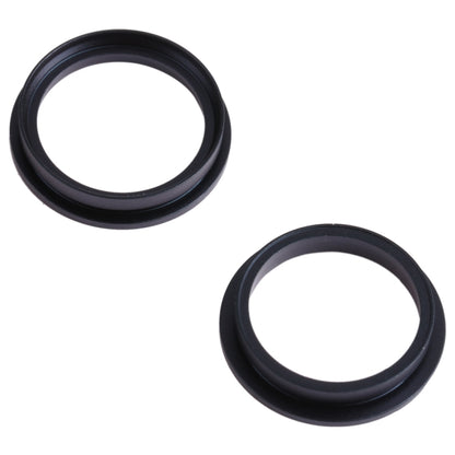 2 ชิ้นเลนส์กล้องด้านหลังโลหะนอกแหวนห่วงป้องกันสำหรับ iPhone 13 มินิ, For iPhone 13 mini