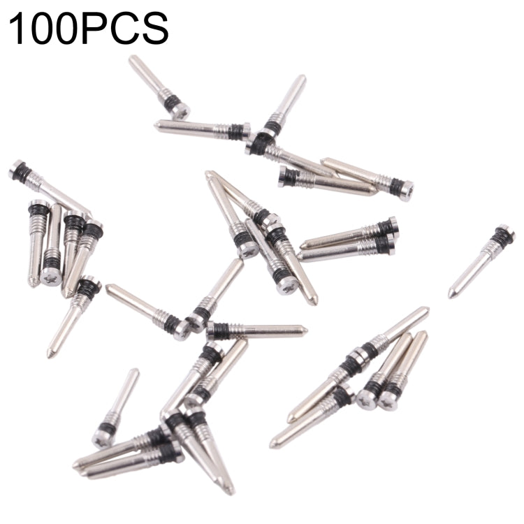 สกรูพอร์ตชาร์จ 100 ชิ้นสำหรับ iPhone 13 mini, For iPhone 13 mini