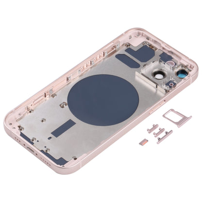 ฝาครอบด้านหลังพร้อมถาดซิมการ์ดและปุ่มด้านข้างและเลนส์กล้องสำหรับ iPhone 13, For iPhone 13(with Card Tray & Side Keys), For iPhone 13(with SIM Card Tray & Side Keys), For iPhone 13
