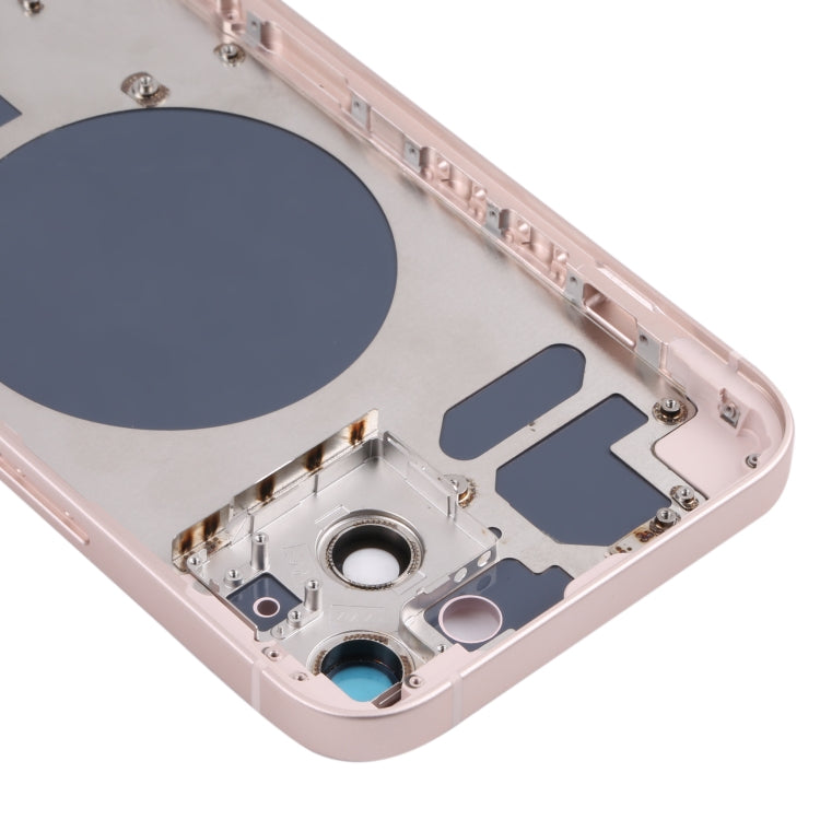 ฝาครอบด้านหลังพร้อมถาดซิมการ์ดและปุ่มด้านข้างและเลนส์กล้องสำหรับ iPhone 13, For iPhone 13(with Card Tray & Side Keys), For iPhone 13(with SIM Card Tray & Side Keys), For iPhone 13