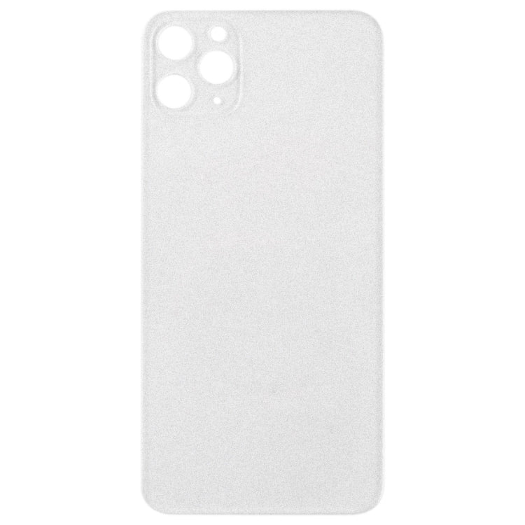 ฝาครอบด้านหลังแบตเตอรี่กระจกฝ้าโปร่งใสสำหรับ iPhone 11 Pro, For iPhone 11 Pro