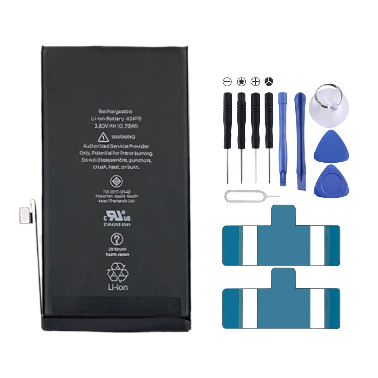 แบตเตอรี่ลิเธียมไอออนขนาด 2227mAh สำหรับ iPhone 12 Mini, For iPhone 12 Mini