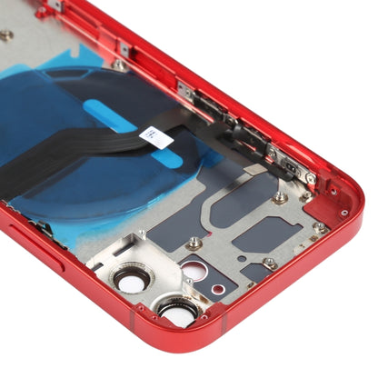 ฝาหลังแบตเตอรี่ (พร้อมปุ่มด้านข้าง & ถาดการ์ด & Power + Volume Flex Cable & โมดูลการชาร์จไร้สาย) สำหรับ iPhone 12 Mini, For iPhone 12 Mini