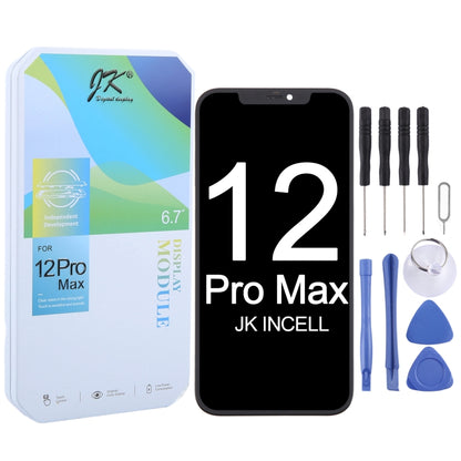หน้าจอ TFT LCD ในเซลล์ JK สำหรับ iPhone 12 Pro Max พร้อมชุดประกอบ Digitizer เต็ม, For iPhone 12 Pro Max(JK inell)