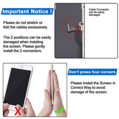 หน้าจอ TFT LCD ในเซลล์ JK สำหรับ iPhone 12 Pro Max พร้อมชุดประกอบ Digitizer เต็ม, For iPhone 12 Pro Max(JK inell)