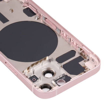 ฝาครอบด้านหลังพร้อมถาดซิมการ์ดและปุ่มด้านข้างและเลนส์กล้องสำหรับ iPhone 13 Mini, For iPhone 13 Mini