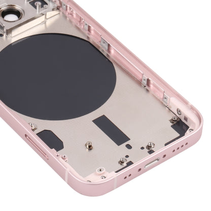 ฝาครอบด้านหลังพร้อมถาดซิมการ์ดและปุ่มด้านข้างและเลนส์กล้องสำหรับ iPhone 13 Mini, For iPhone 13 Mini