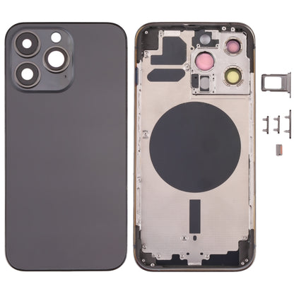 ฝาครอบด้านหลังพร้อมถาดซิมการ์ดและปุ่มด้านข้างและเลนส์กล้องสำหรับ iPhone 13 Pro, For iPhone 13 Pro(with SIM Card Tray), For iPhone 13 Pro (with SIM Card Tray), For iPhone 13 Pro
